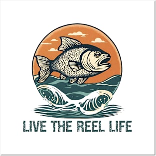 Live The Reel Life Posters and Art